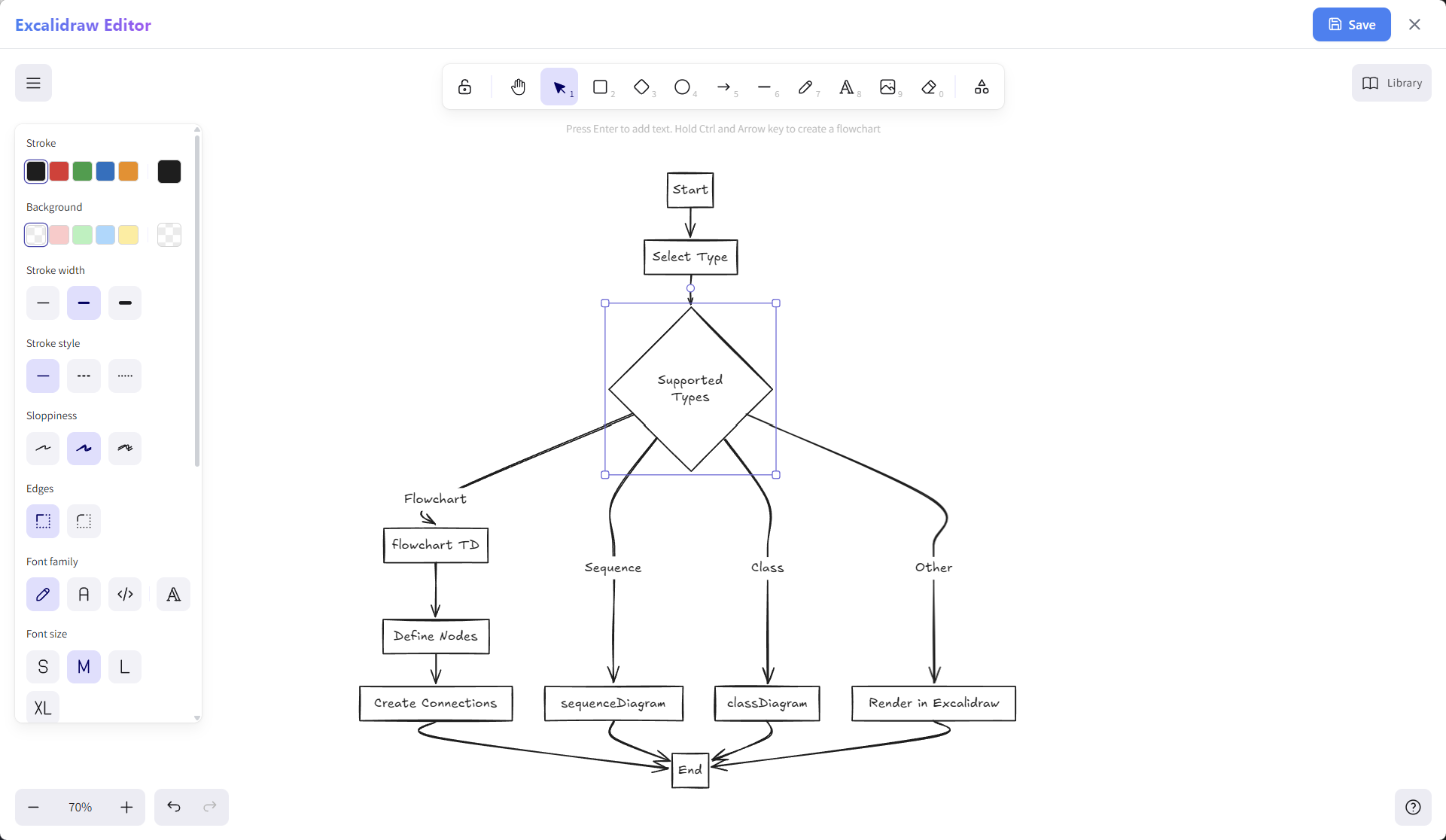 Excalidraw Whiteboard