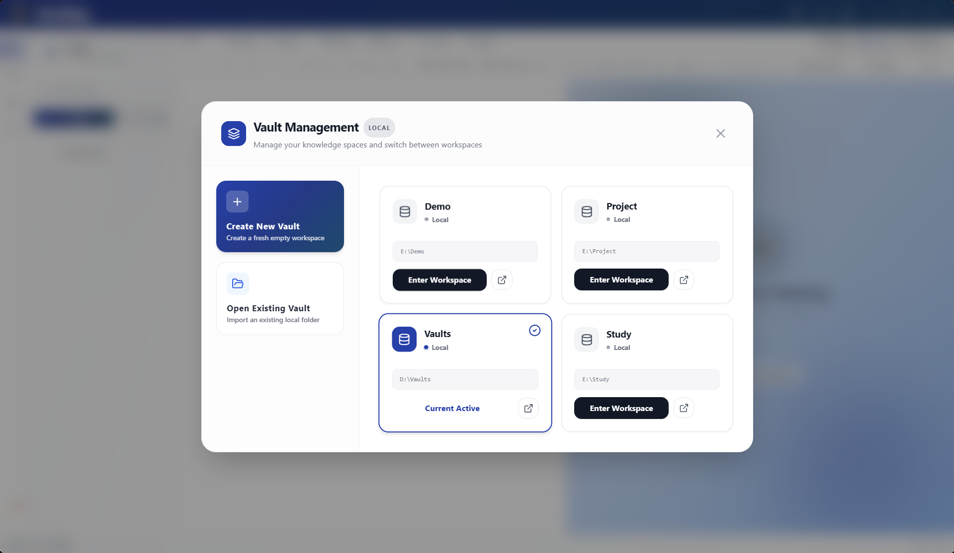 Multi-vault Management